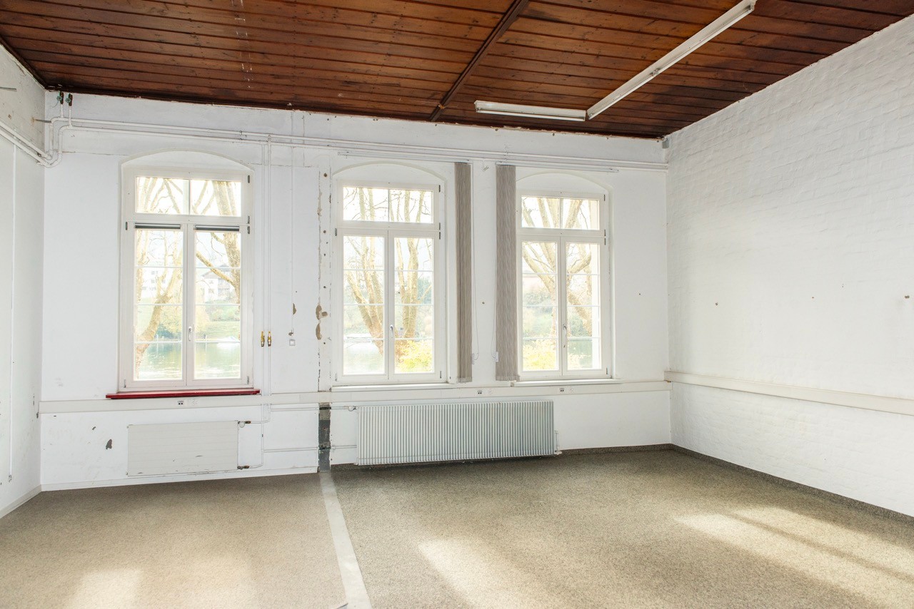 Der Ausstellungsraum.