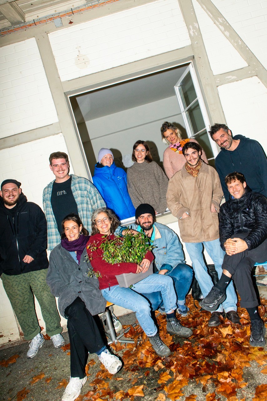 Ein Teil der Aufbaugruppe.