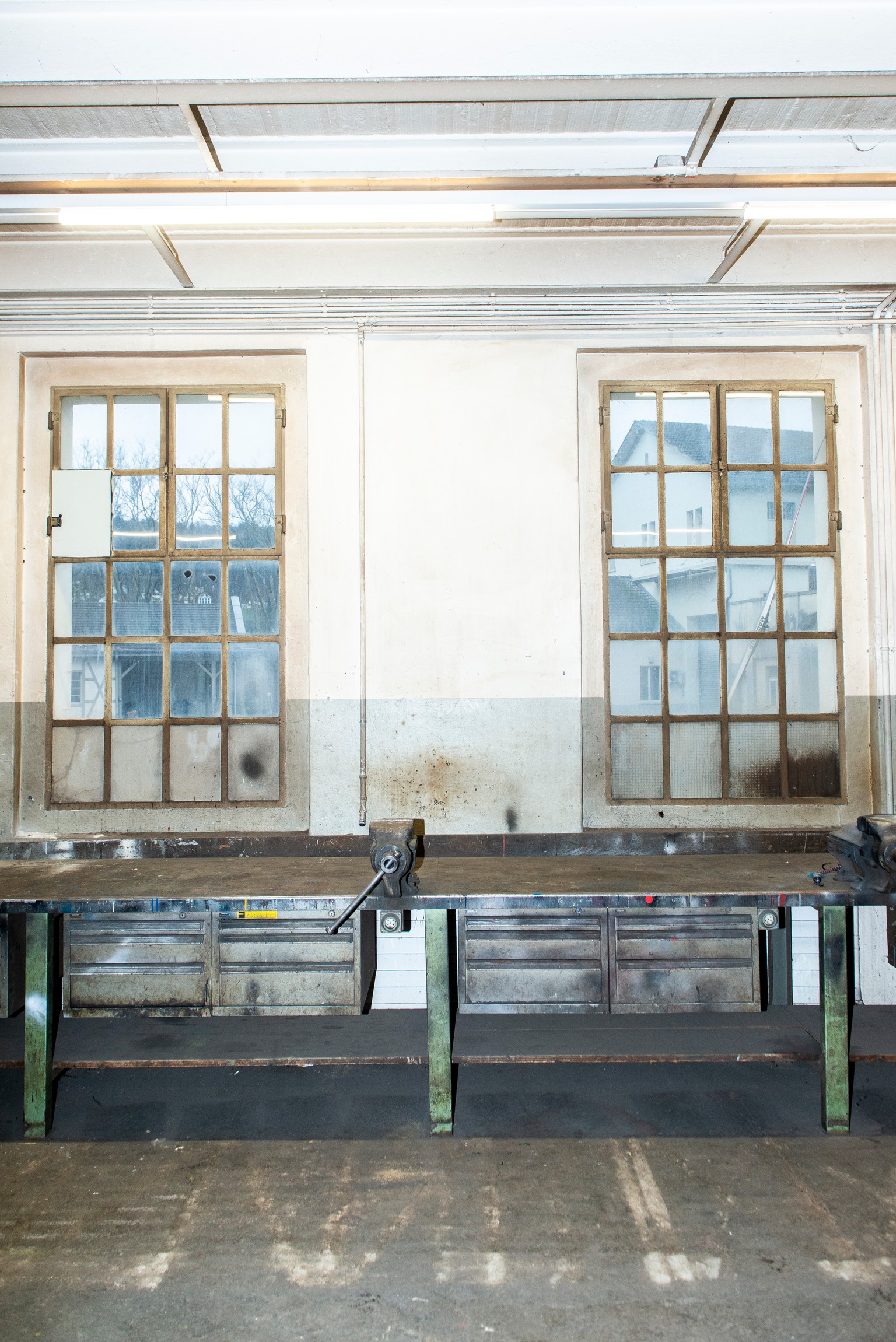 Alte Werkbank, neue Werkstatt.